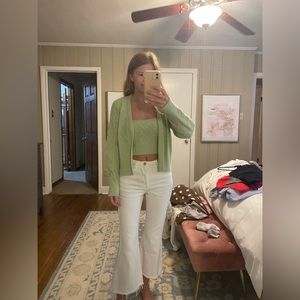 Petal and pup sweater set